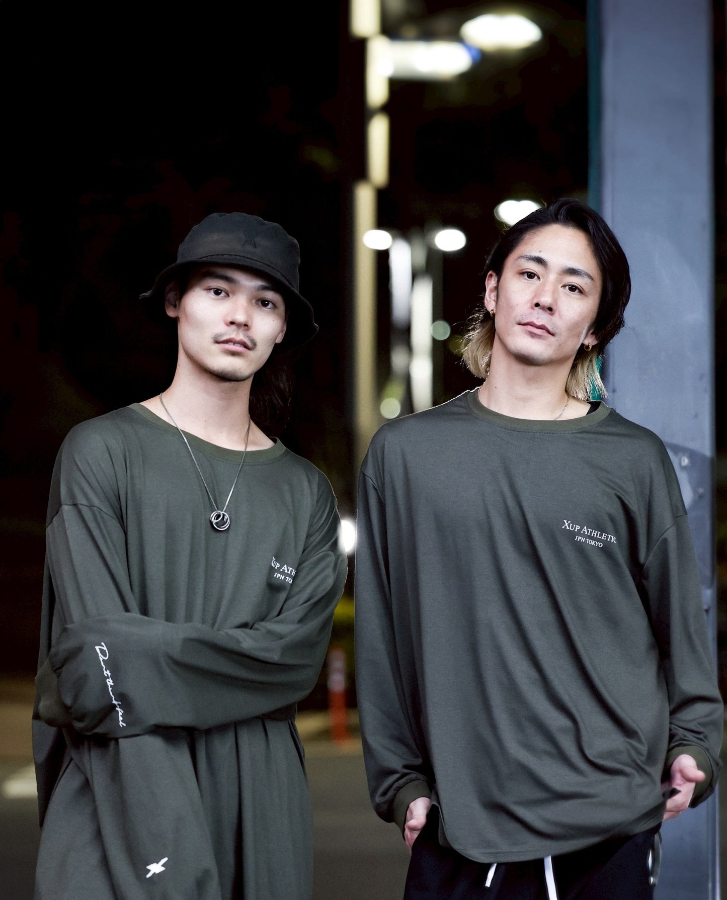 LV long sleeve moss green