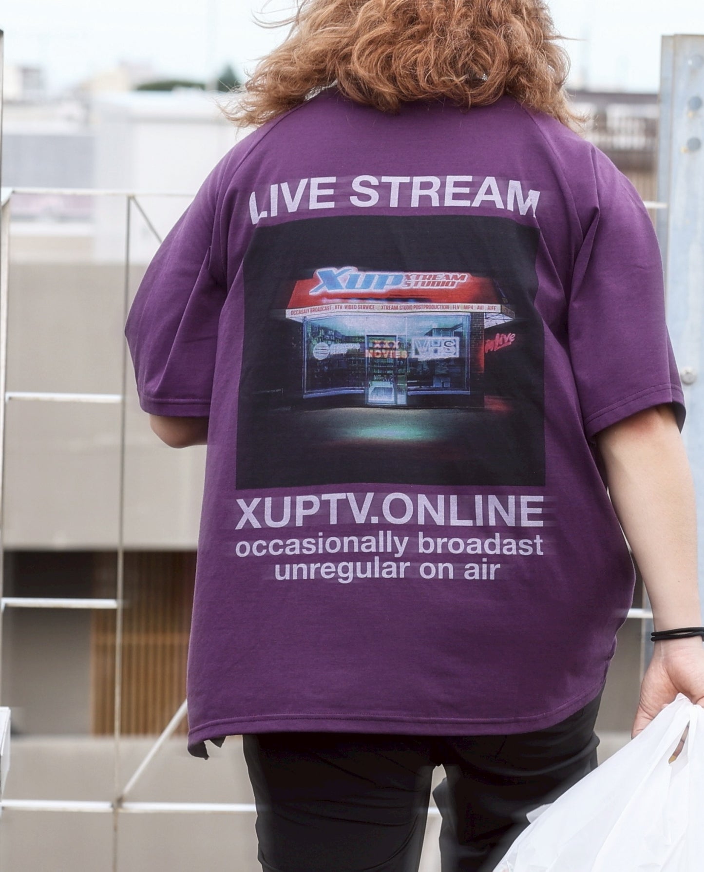 Live stream Tshirt purple