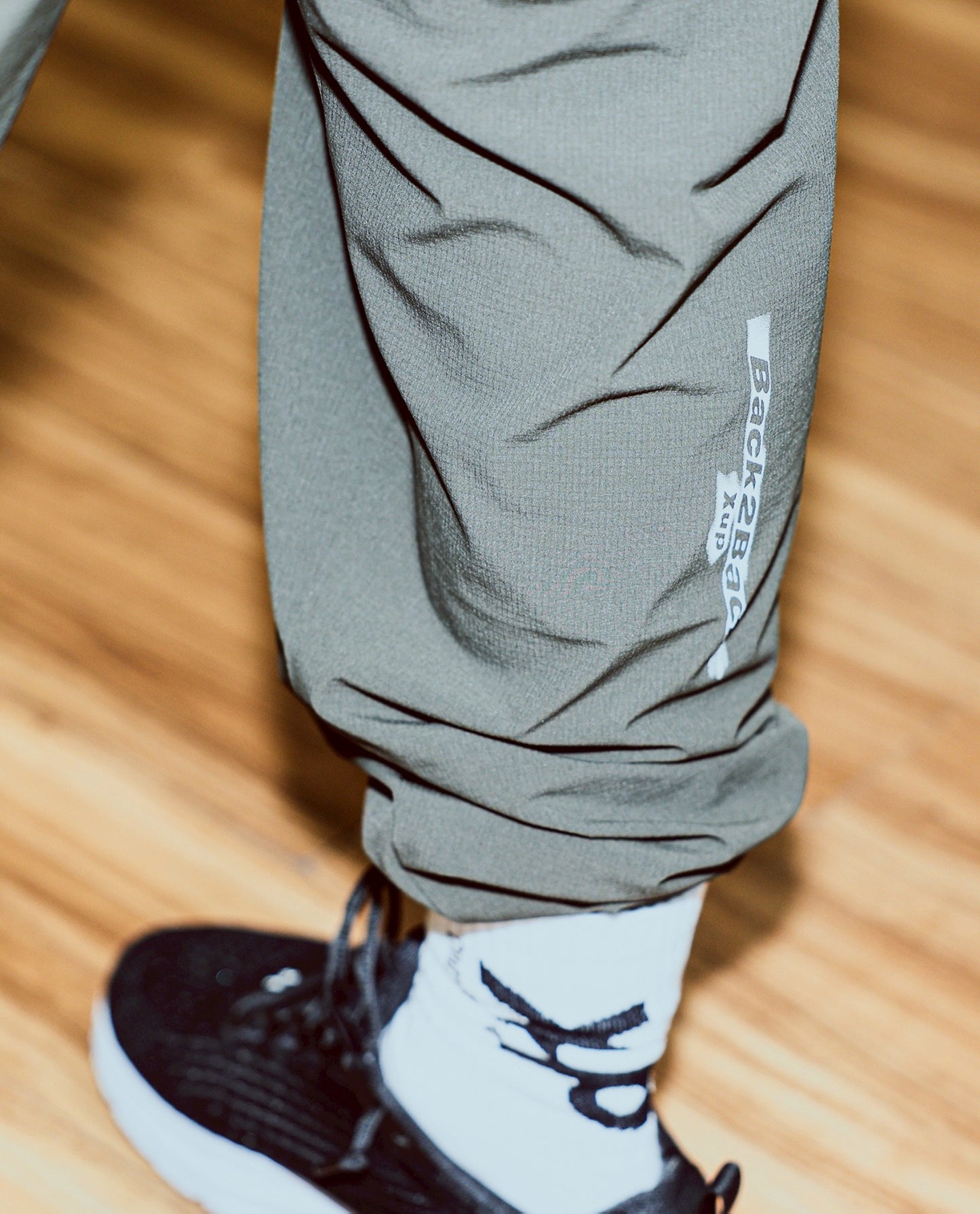 back 2 back nylon pants khaki