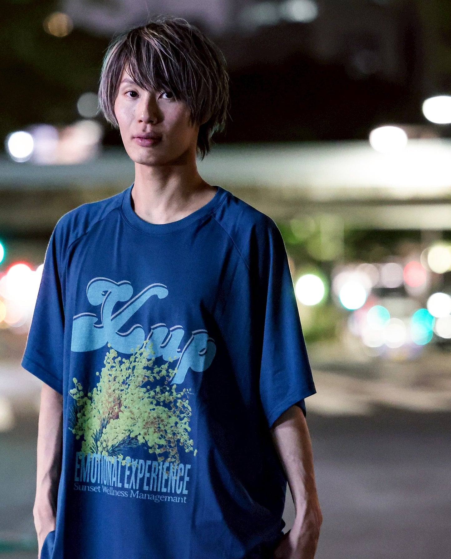 mimosa T shirt turquoise green