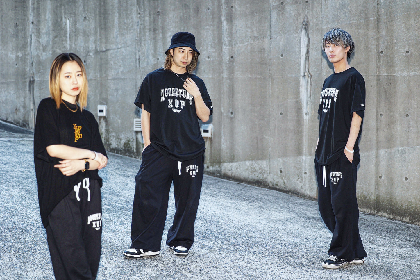 adventure loose pants black
