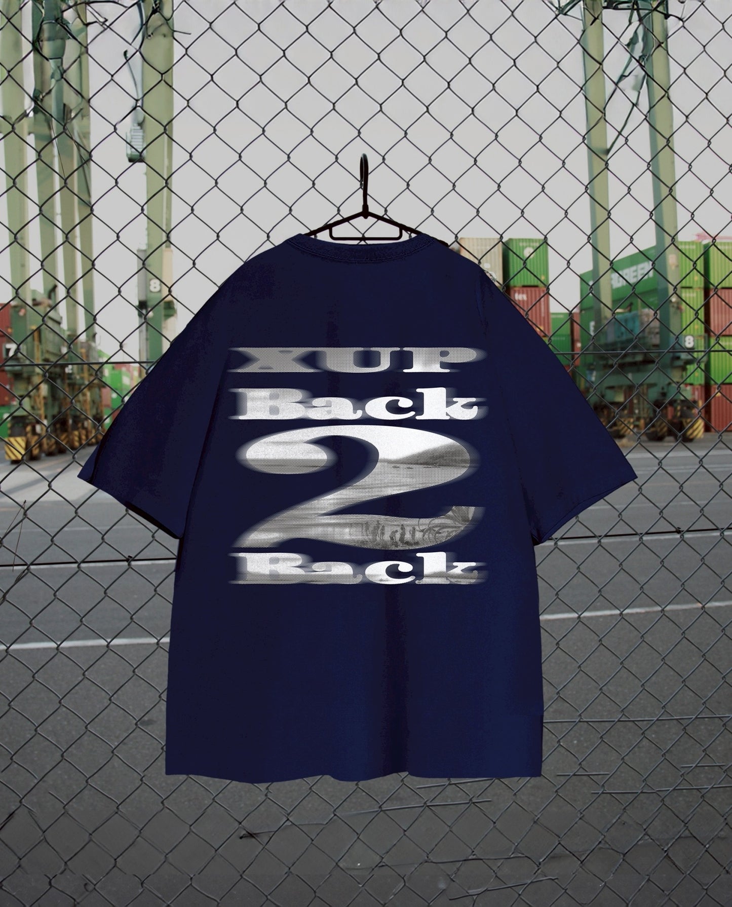 back 2 back Tshirt navy