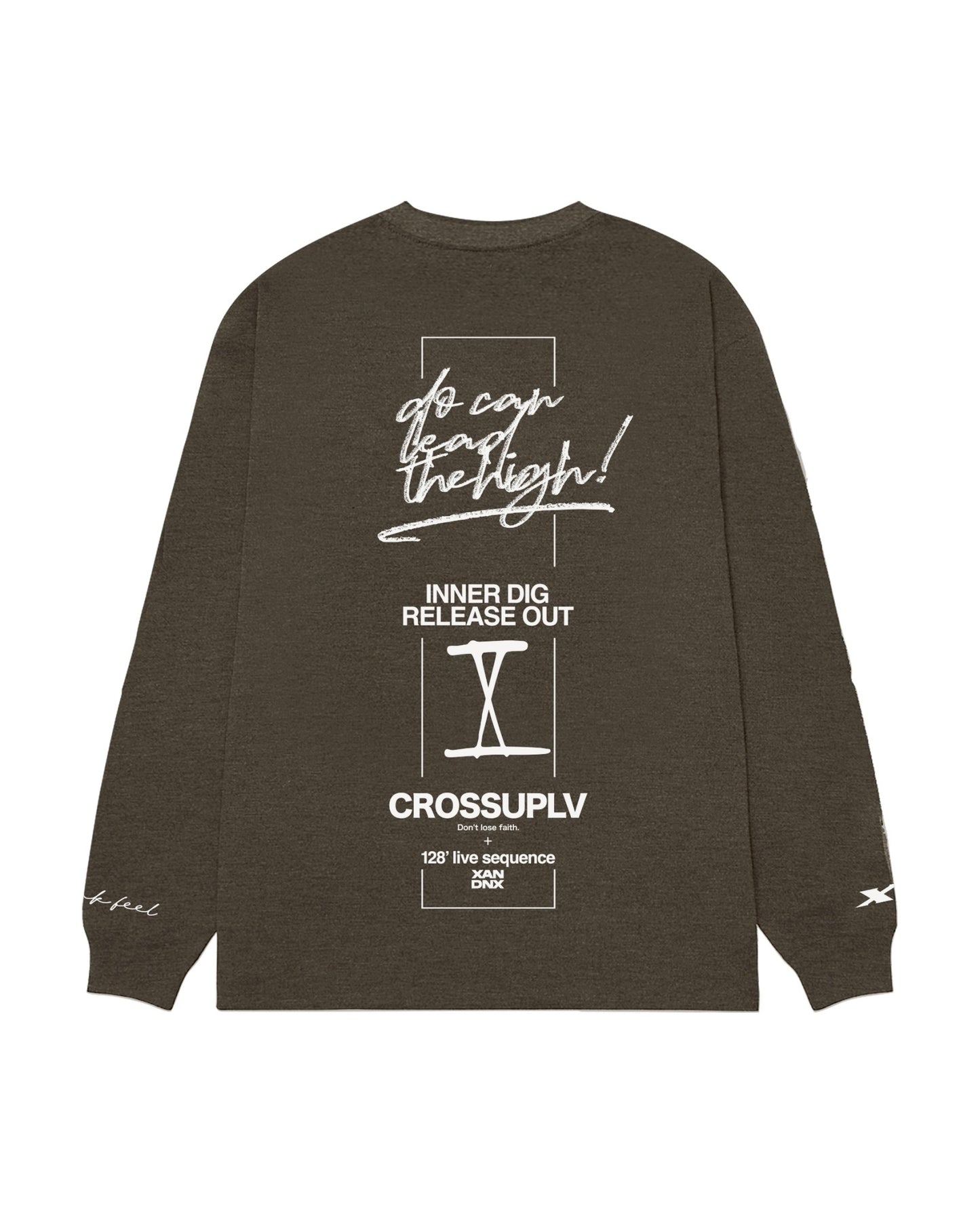 LV long sleeve moss green