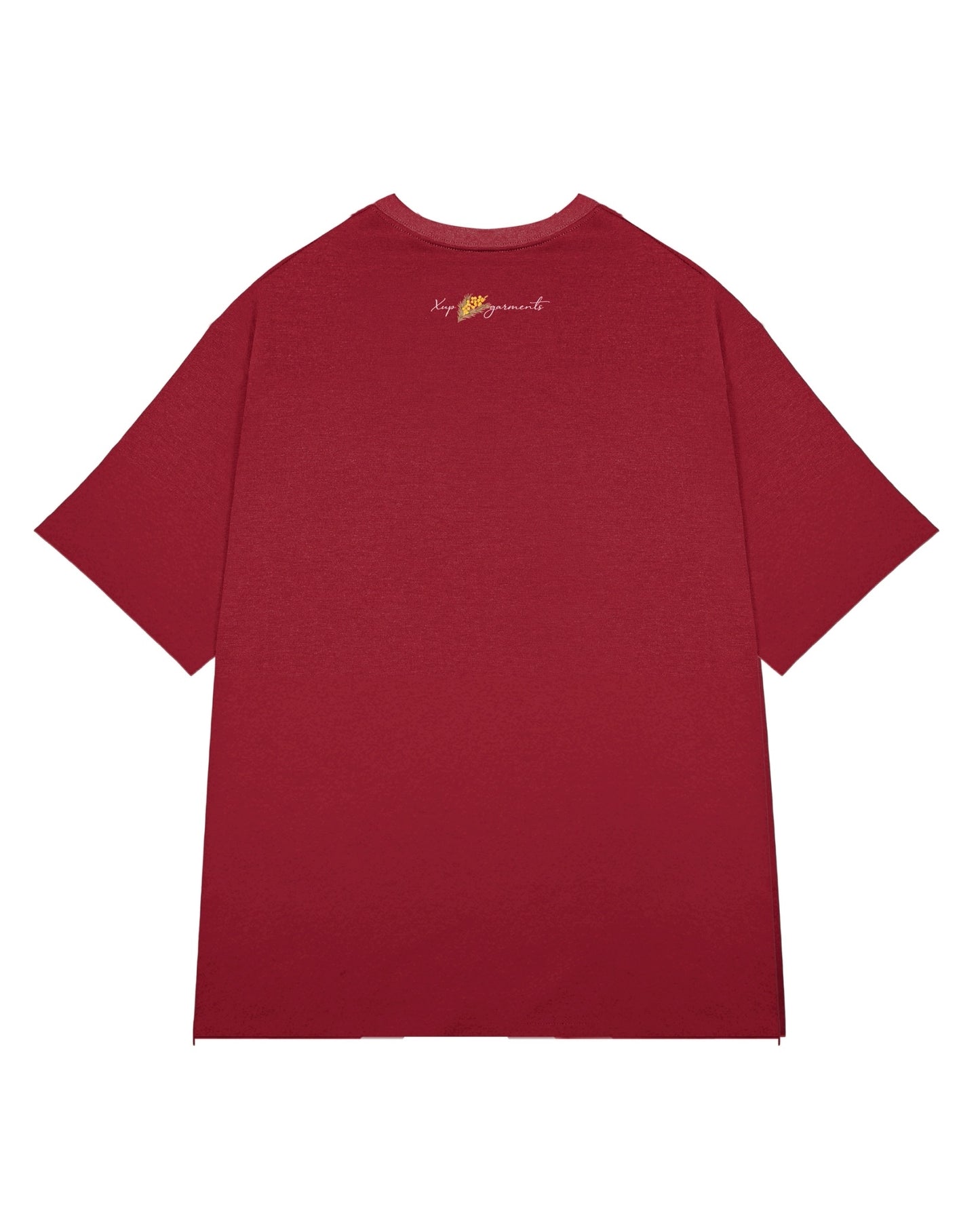 mimosa T shirt burgundy