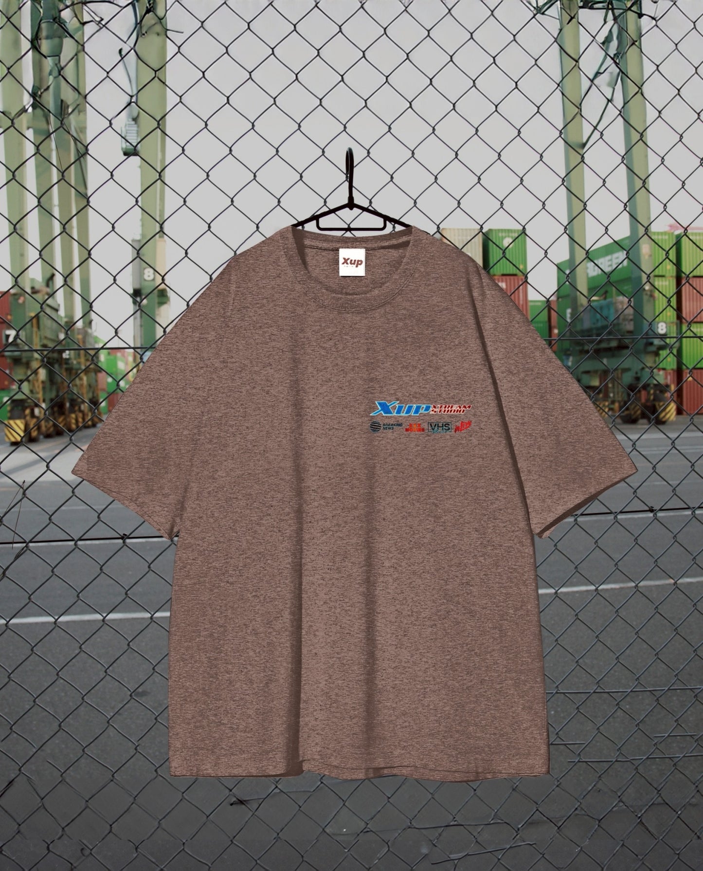 Live stream Tshirt deep brown