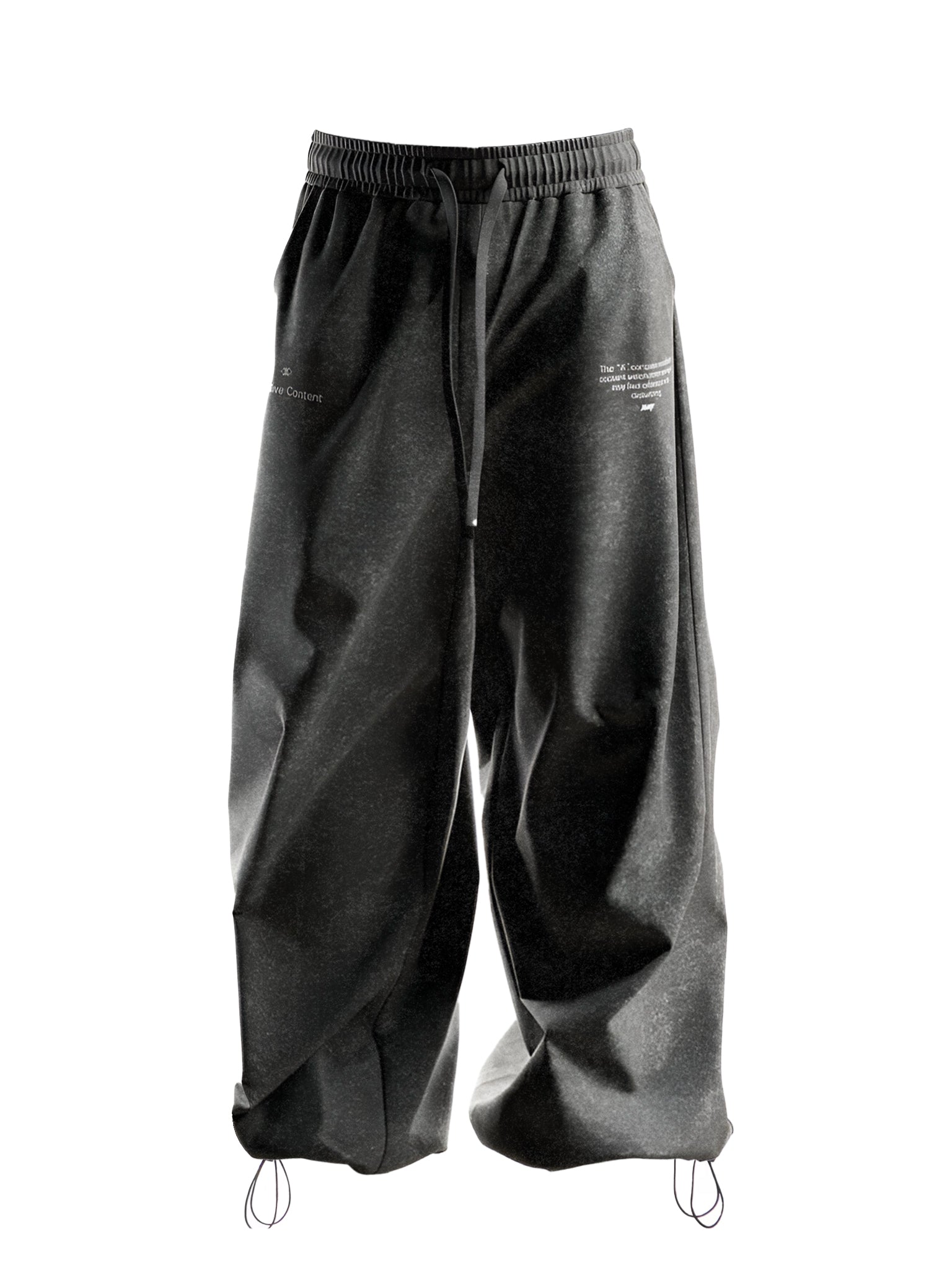 BLACK VINTAGE PANTS black – XUP