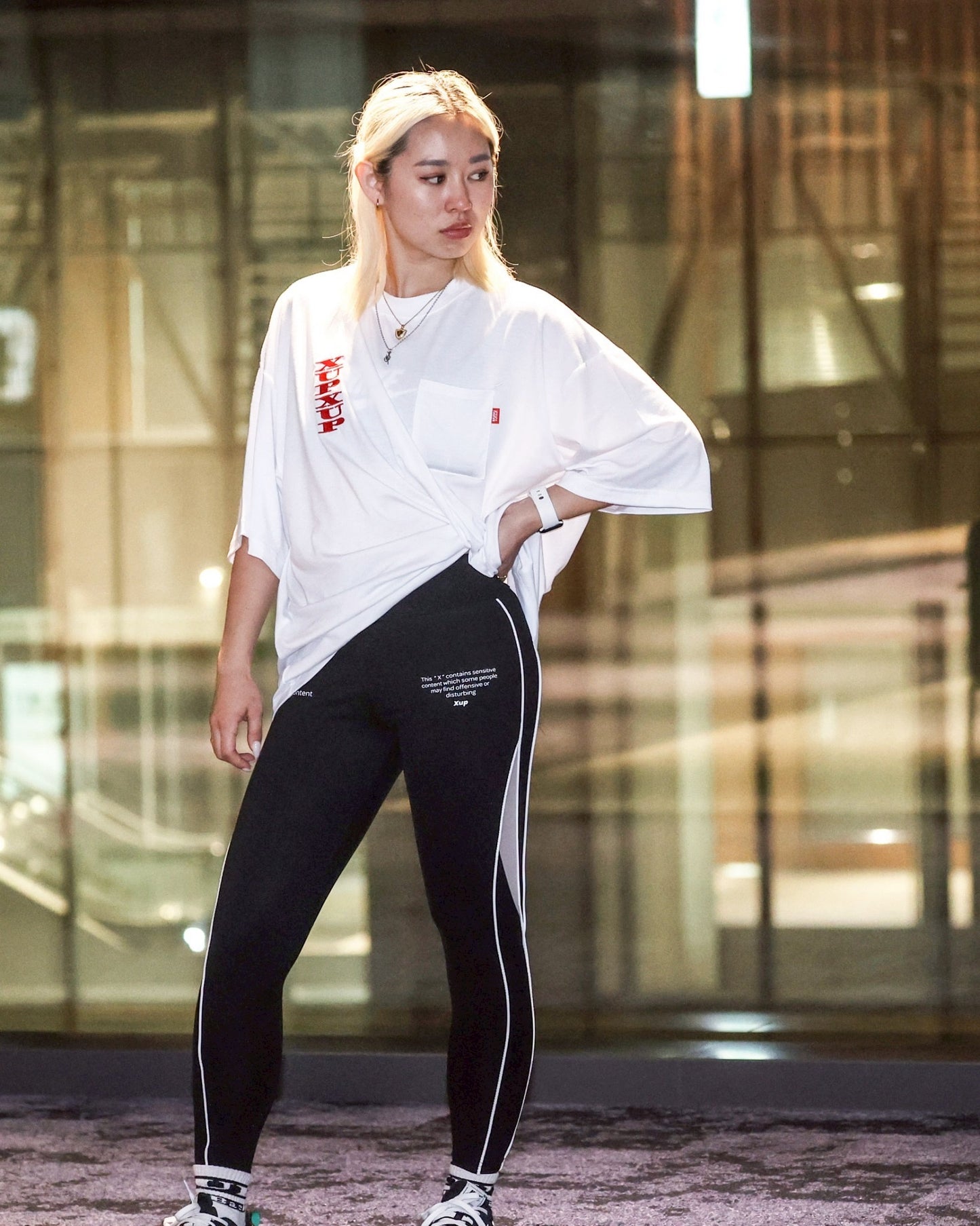 Sensitive leggings black