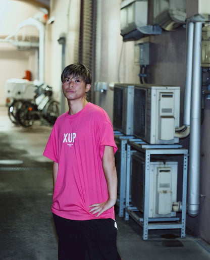 XUP CREW T shirt pink