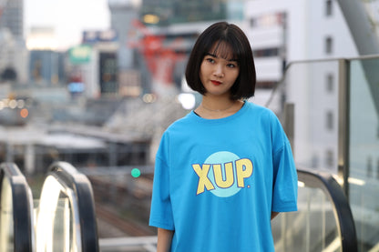 JAPAN LOGO T shirt turquoise
