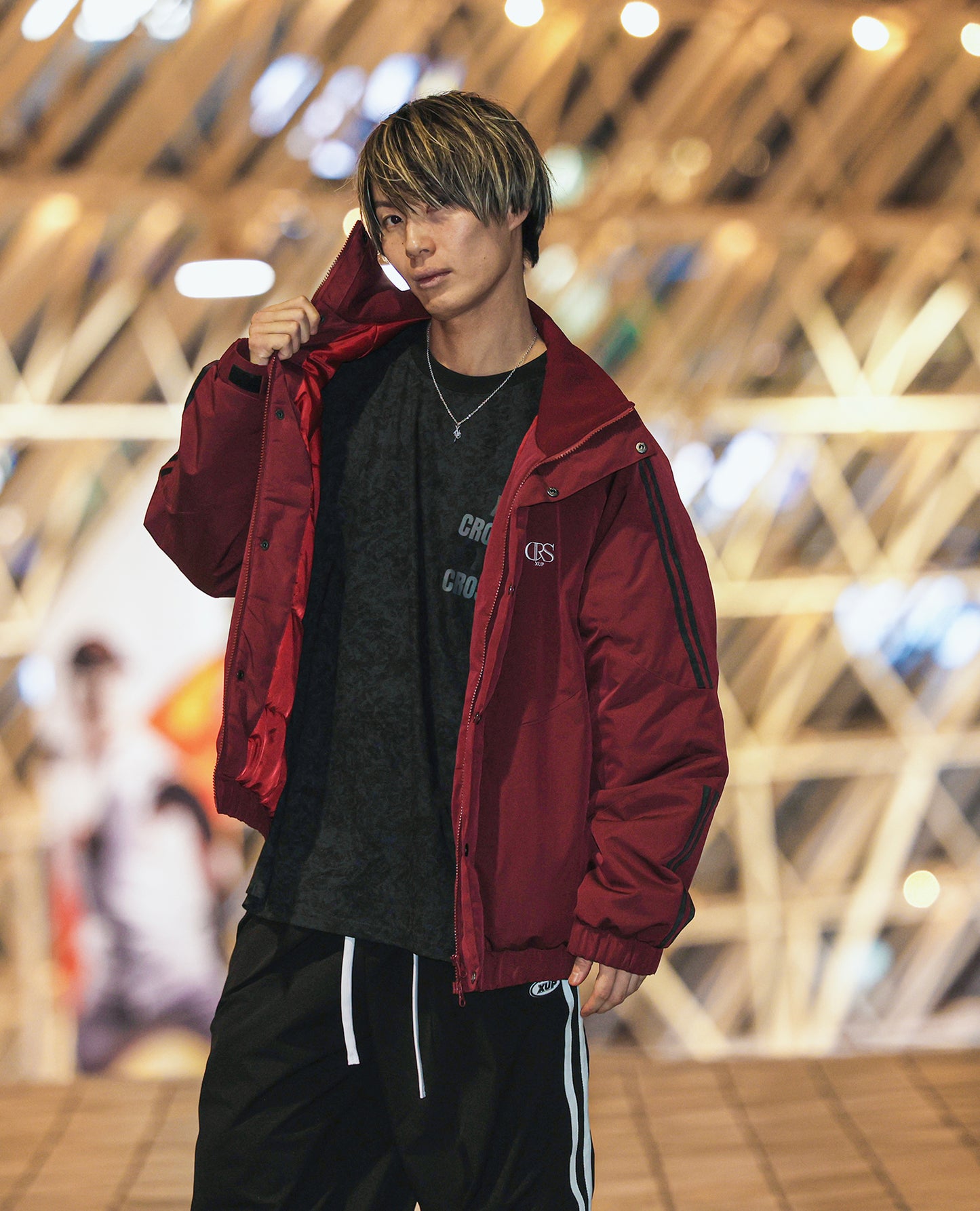 XUP Track Blouson burgundy