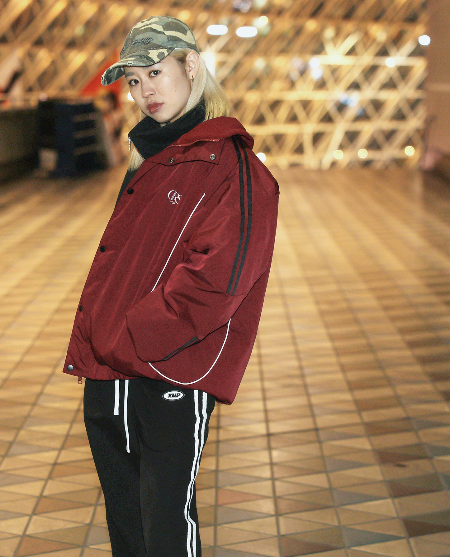 XUP Track Blouson burgundy