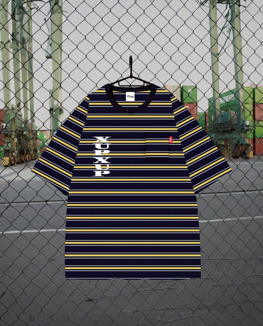 XUP border Tshirt black