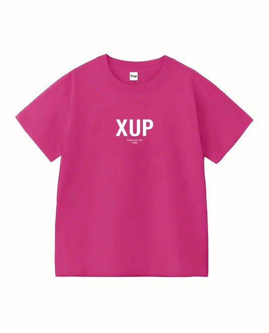 XUP CREW T shirt pink