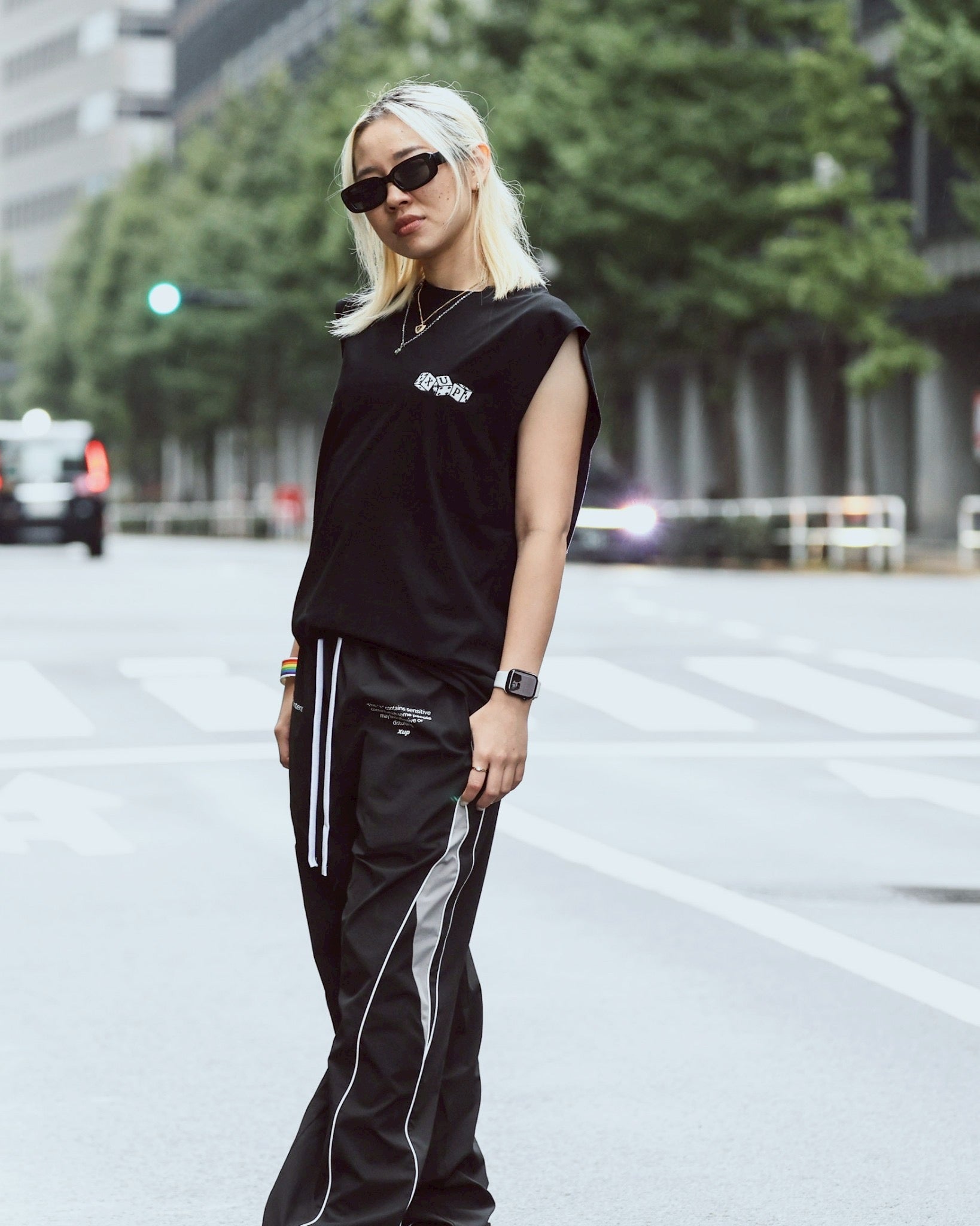 Sensitive Track Pants black – XUP