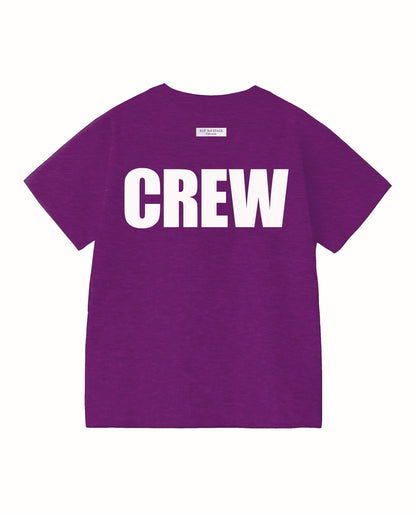 XUP CREW T shirt purple