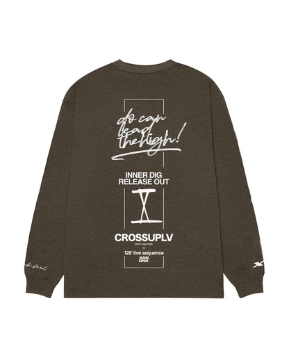LV long sleeve moss green