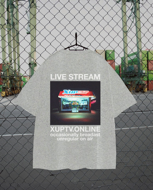 Live stream Tshirt gray
