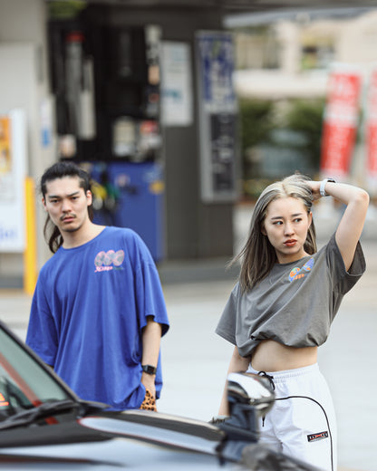 XUP WORLD Tshirt charcoal black