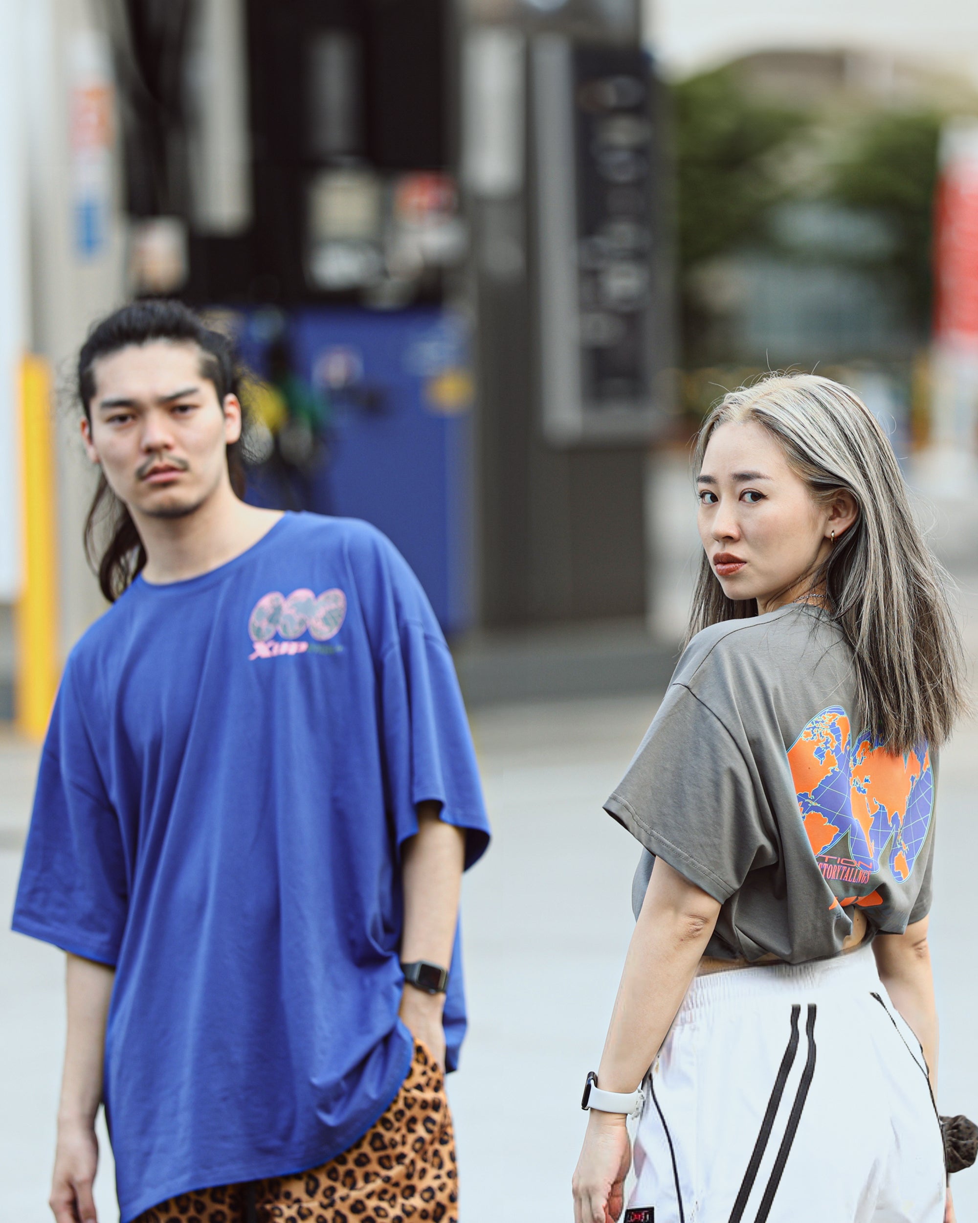 XUP WORLD Tshirt charcoal black