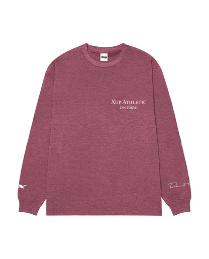 LV long sleeve ruby red