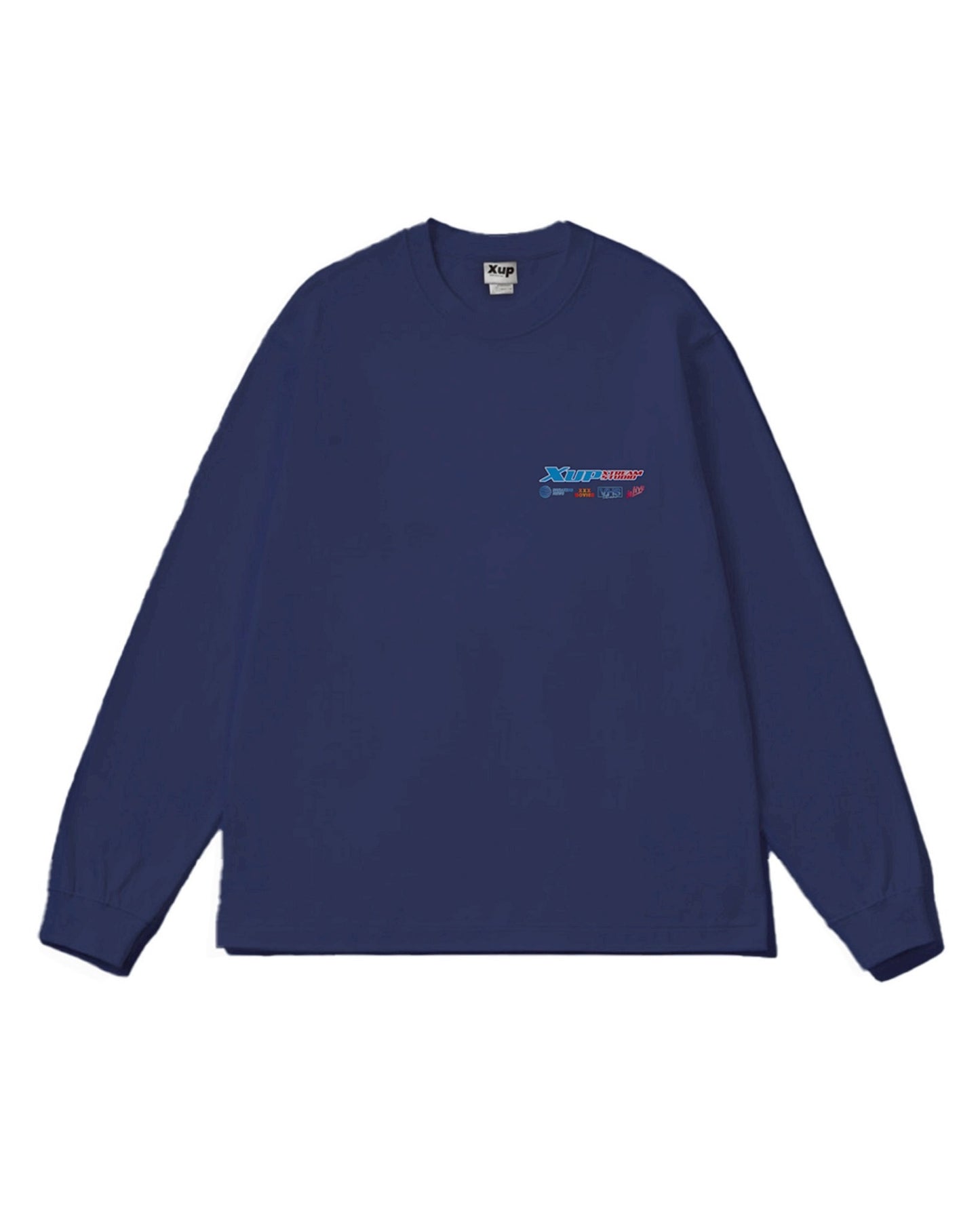 Live stream long sleeve navy