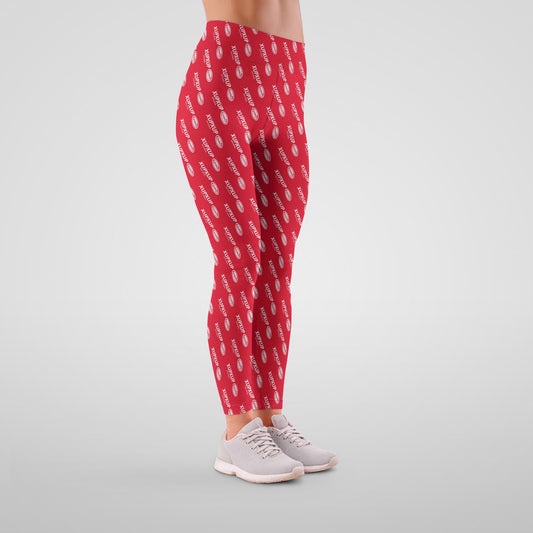 READY leggings red