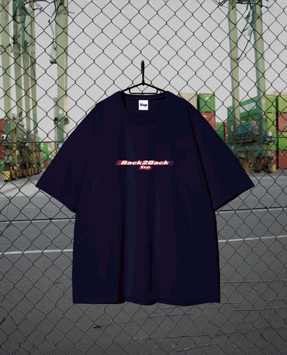 back 2 back Tshirt navy