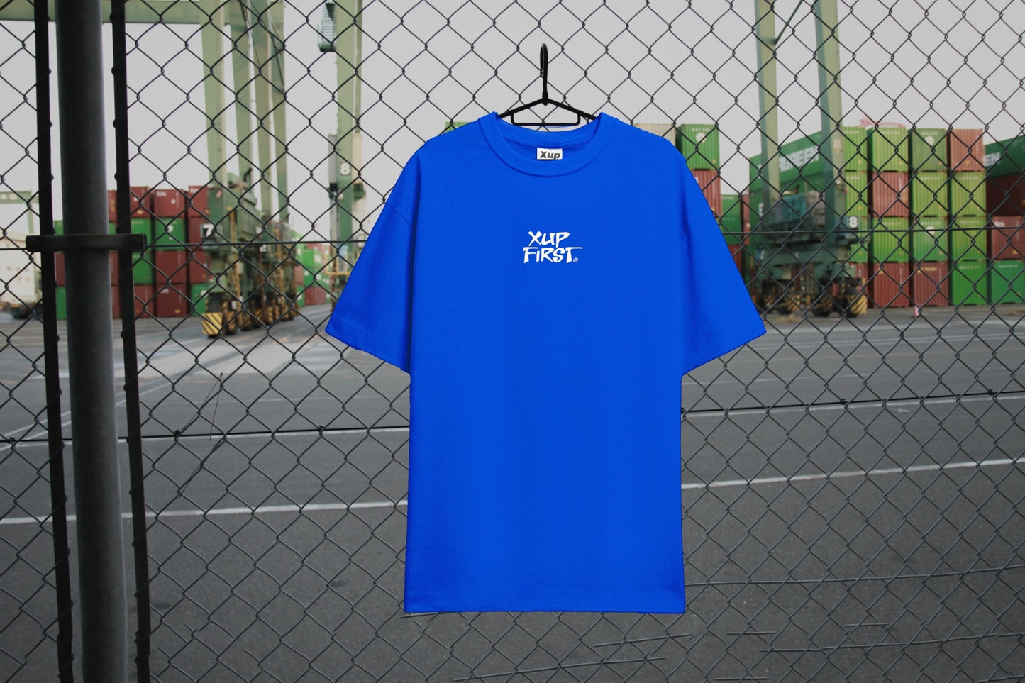 No.8 Tshirt blue