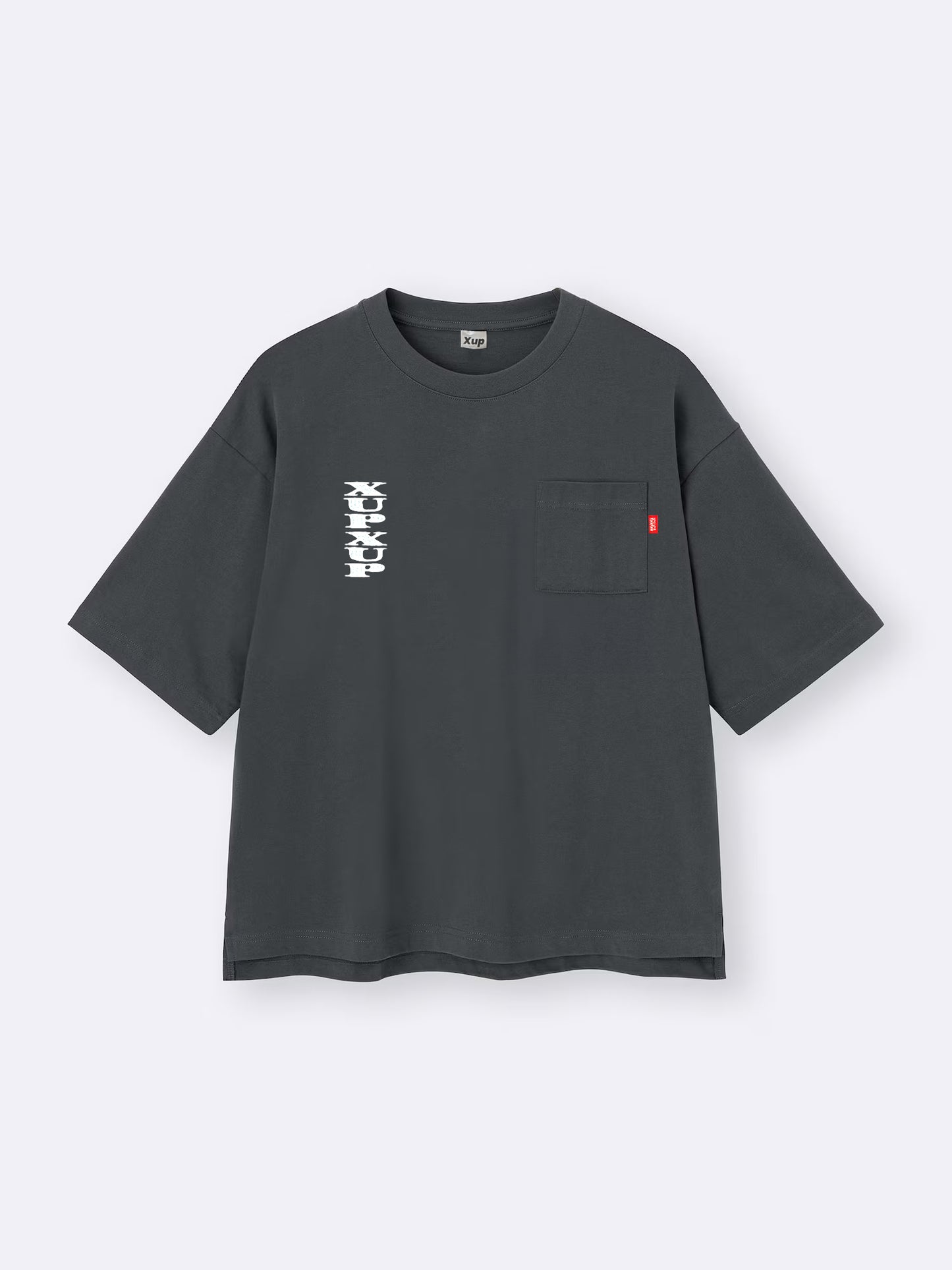 XUP embro Tshirt ash gray