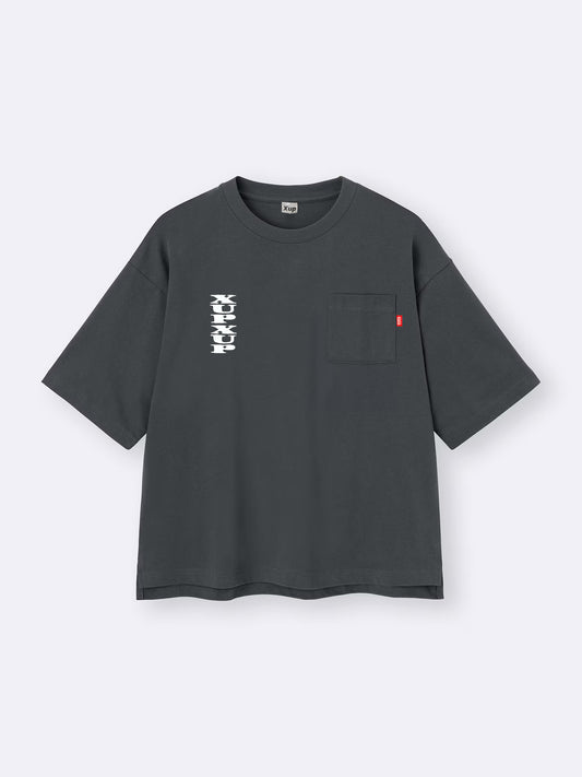 XUP embro Tshirt ash gray