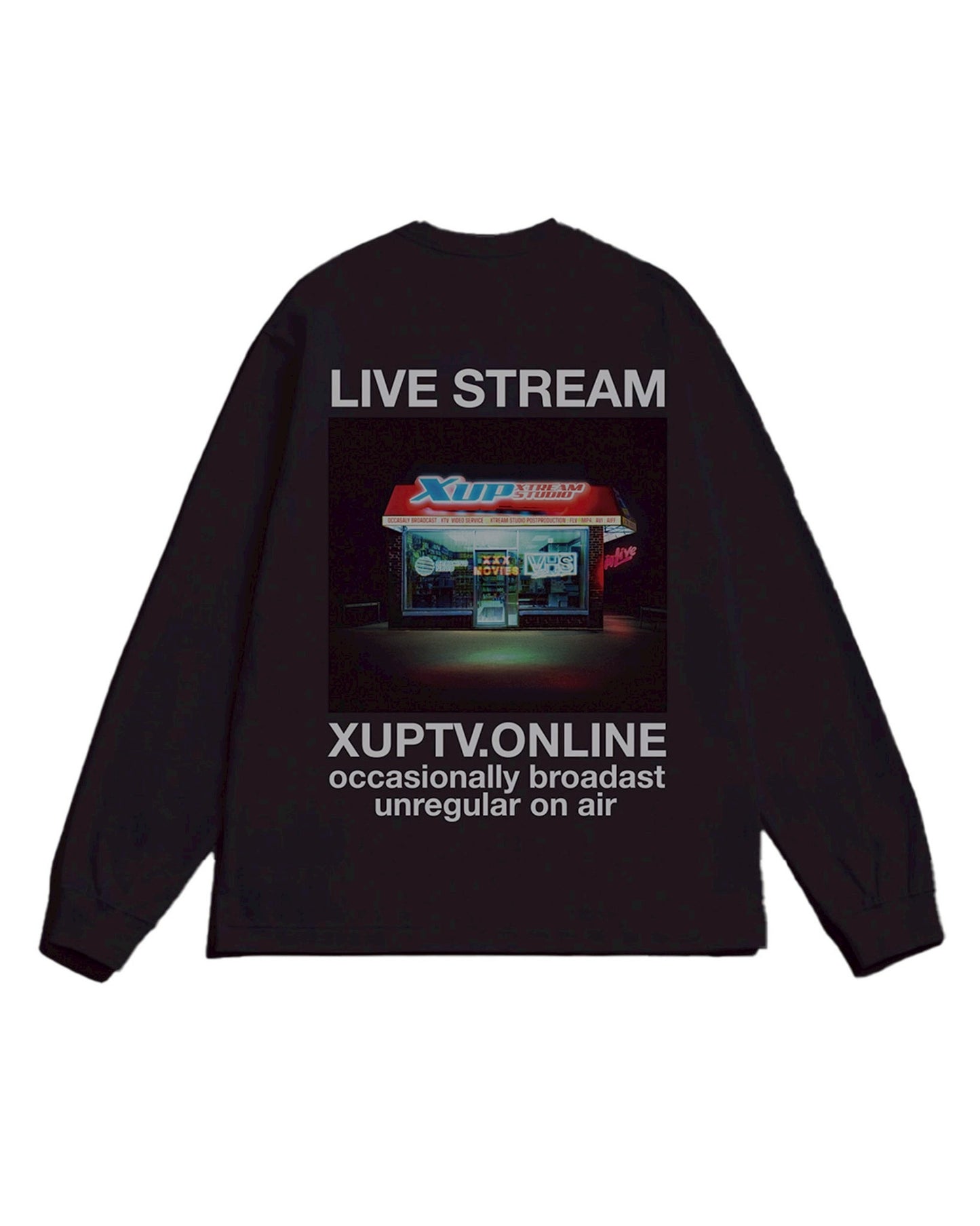 Live stream long sleeve black