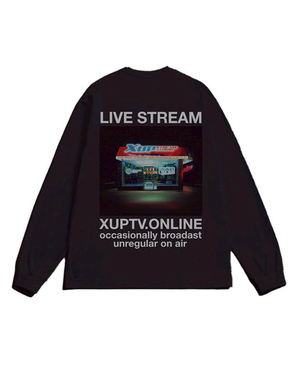 Live stream long sleeve black