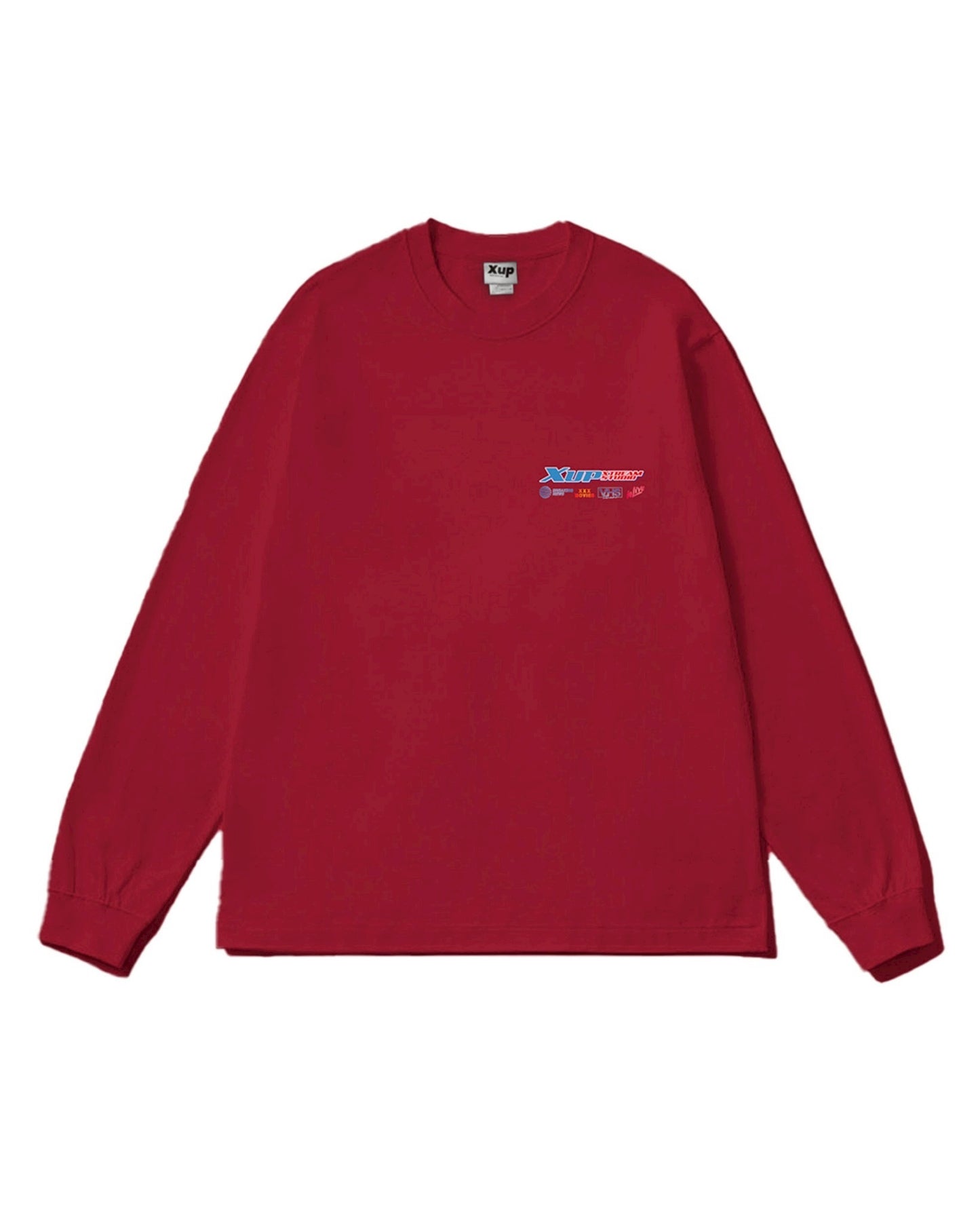 Live stream long sleeve burgundy