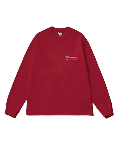 Live stream long sleeve burgundy