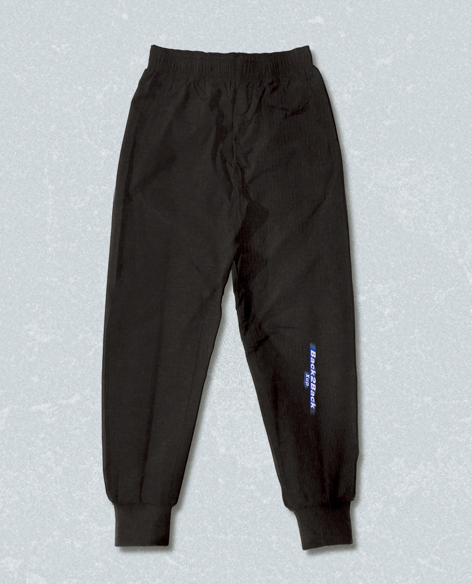 back 2 back nylon pants black – XUP