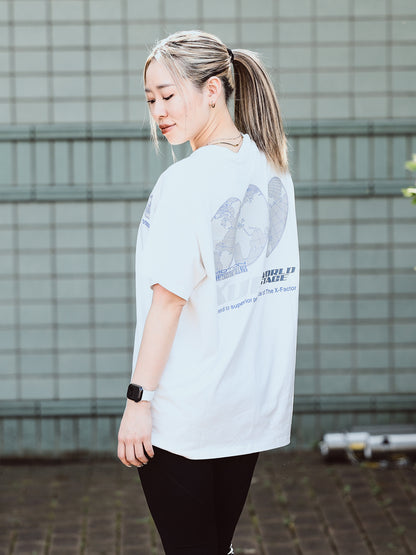XUP WORLD Tshirt white