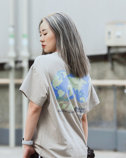 XUP WORLD Tshirt sand beige