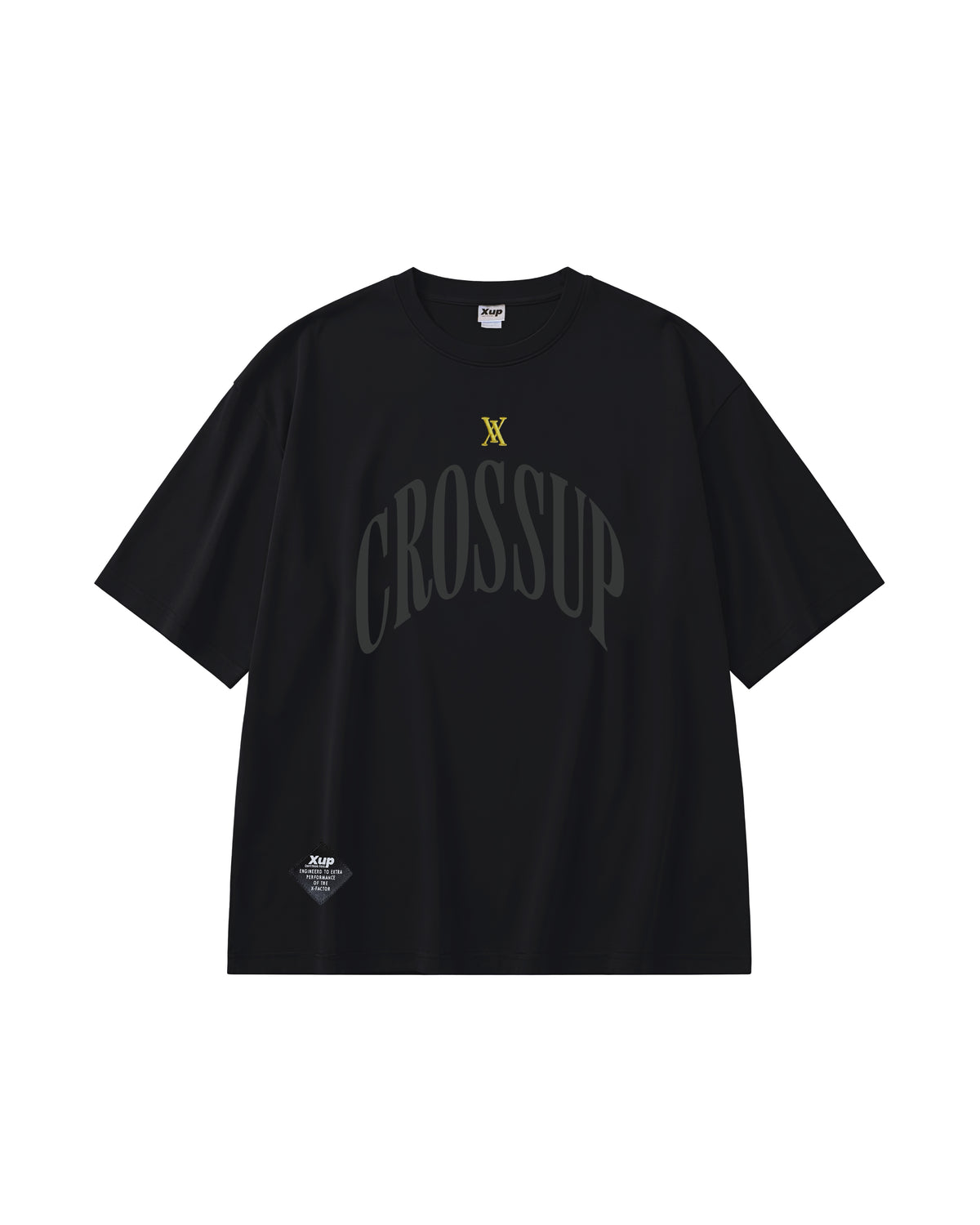 CROSSUP Arch T shirt Black Gray