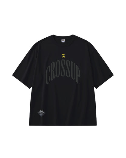 CROSSUP Arch T shirt Black Gray