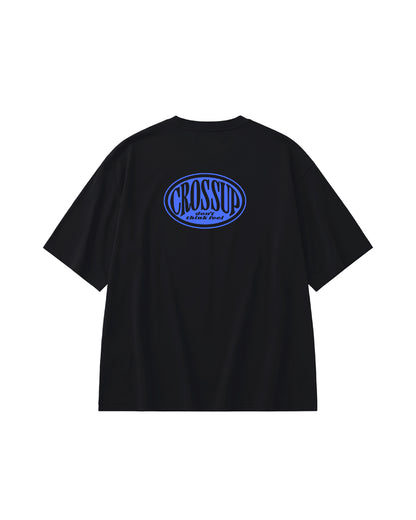 CROSSUP Arch T shirt Black Blue