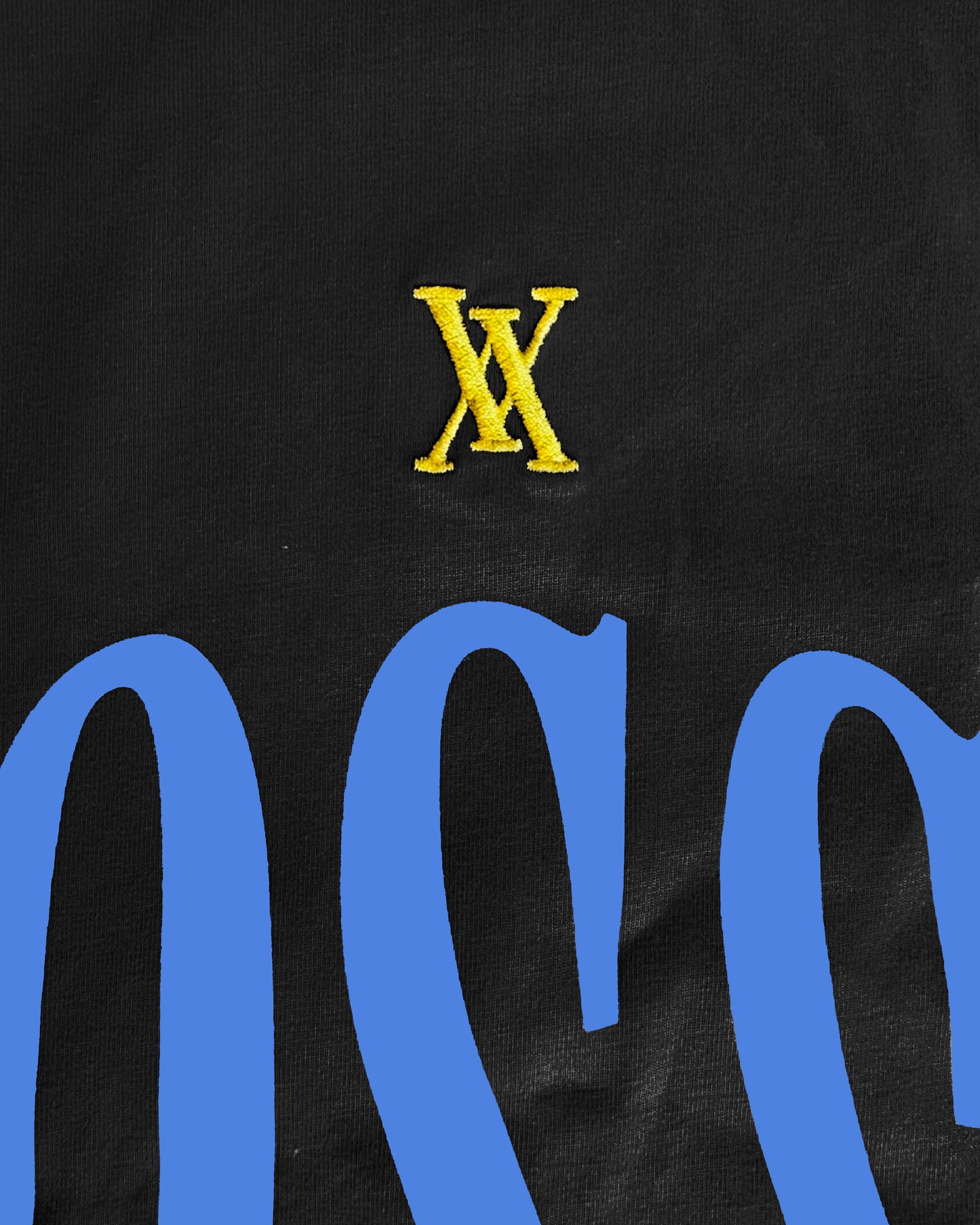 CROSSUP Arch T shirt Black Blue