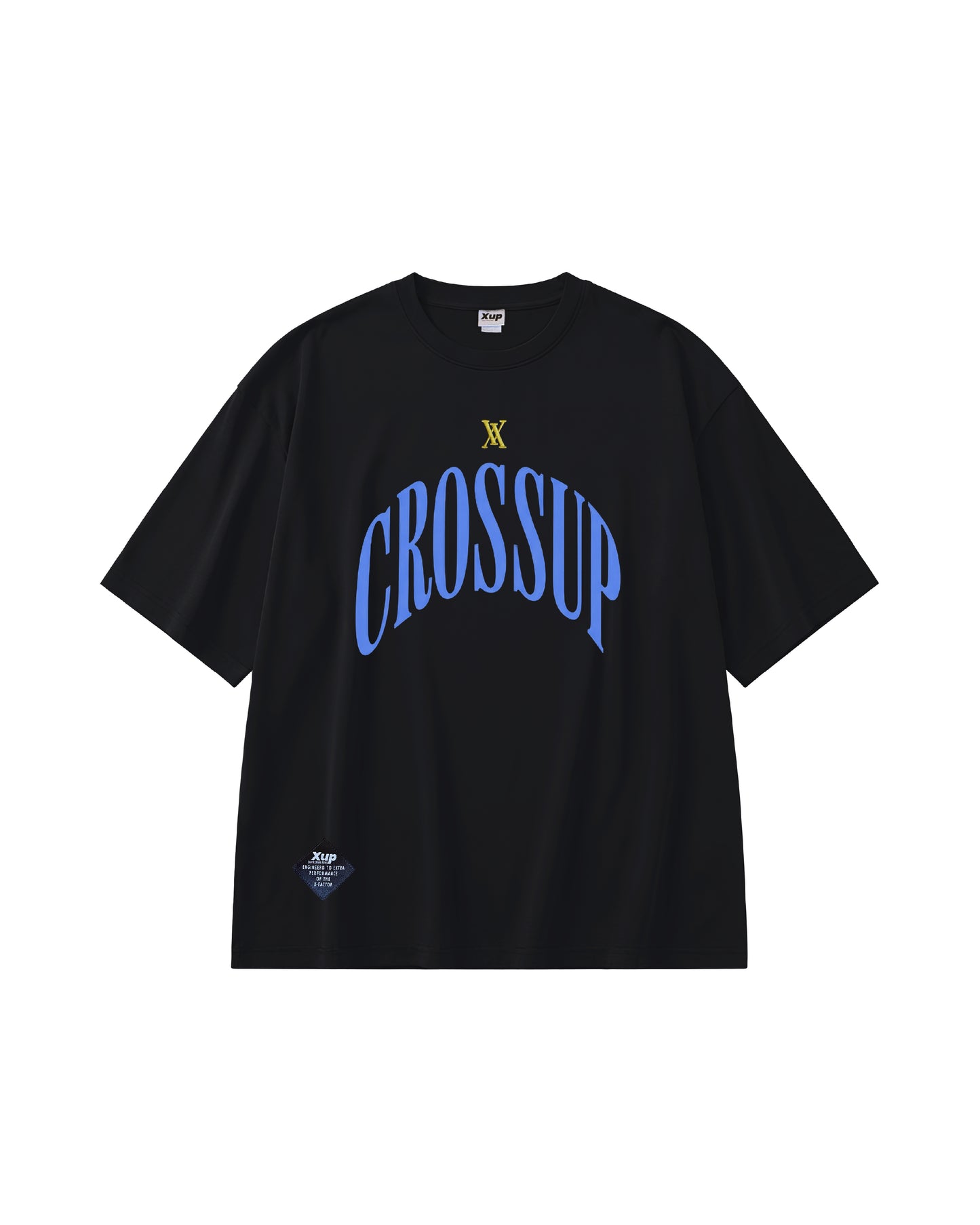 CROSSUP Arch T shirt Black Blue