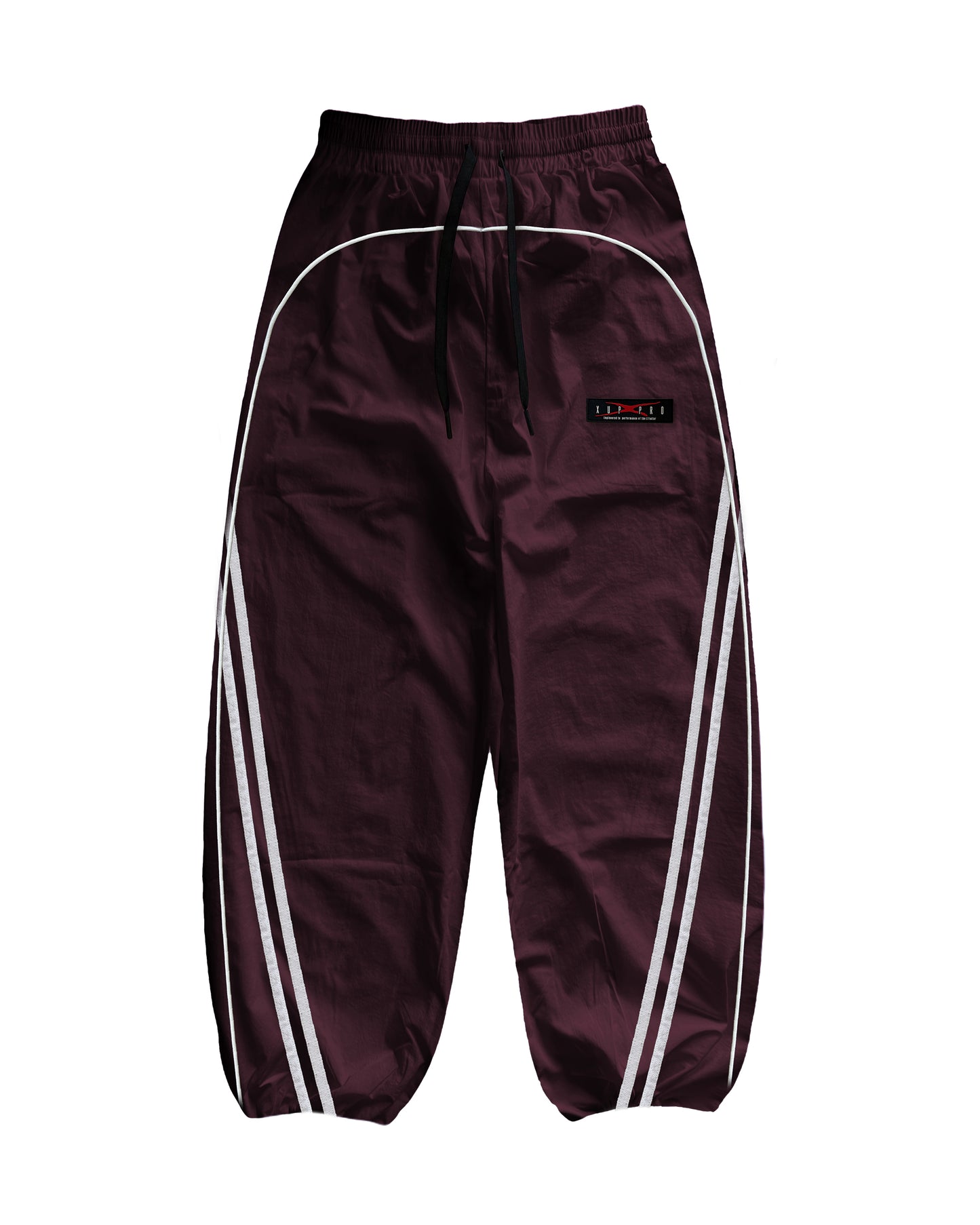 XUP FLOW LINE pants wine red
