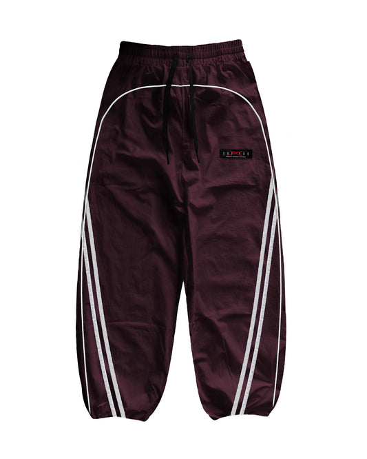 XUP FLOW LINE pants wine red