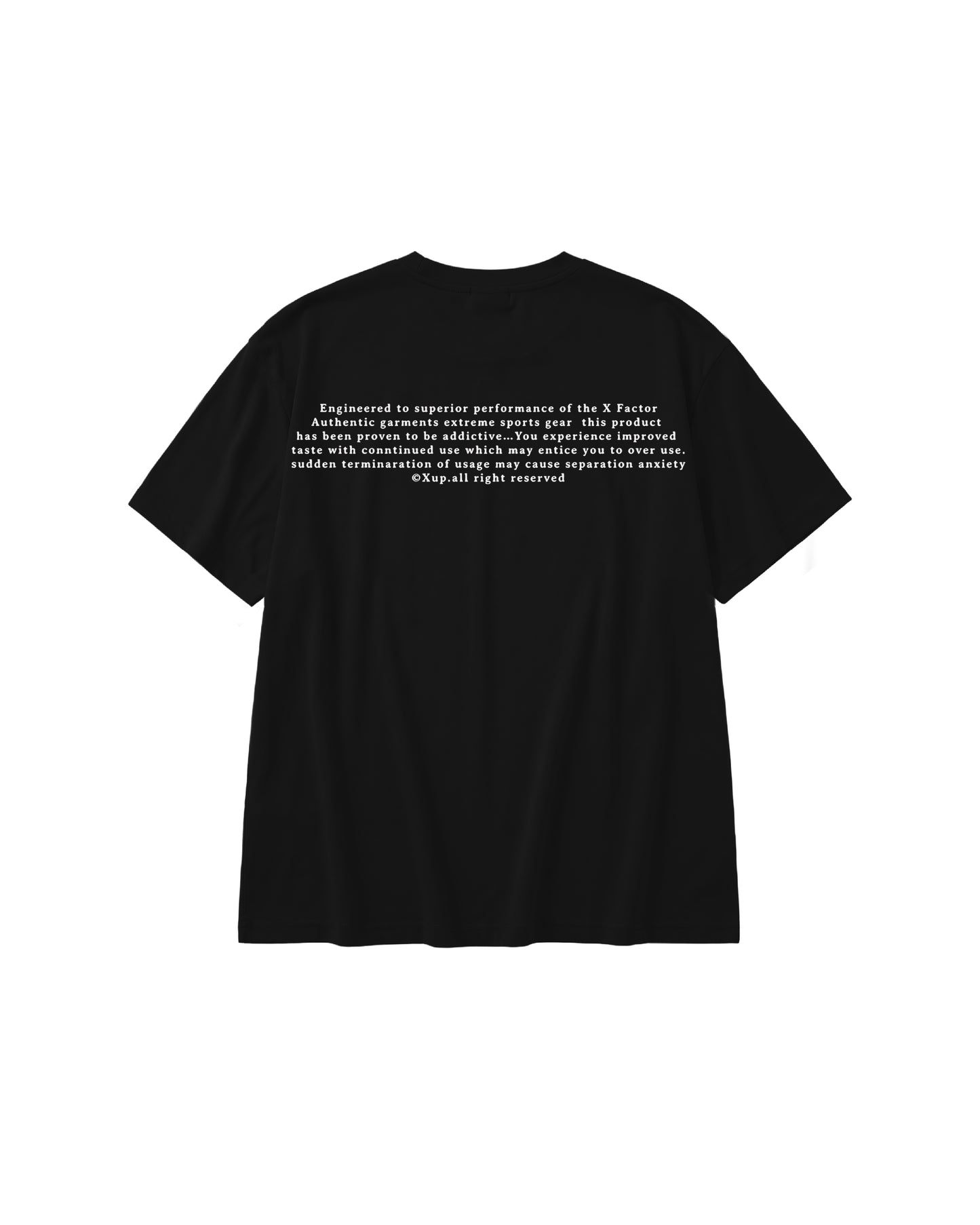 XUP international T shirt black