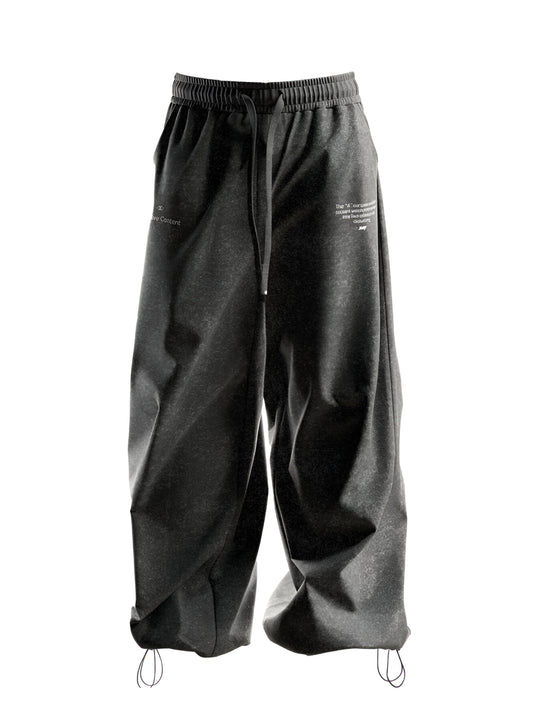 BLACK VINTAGE PANTS black