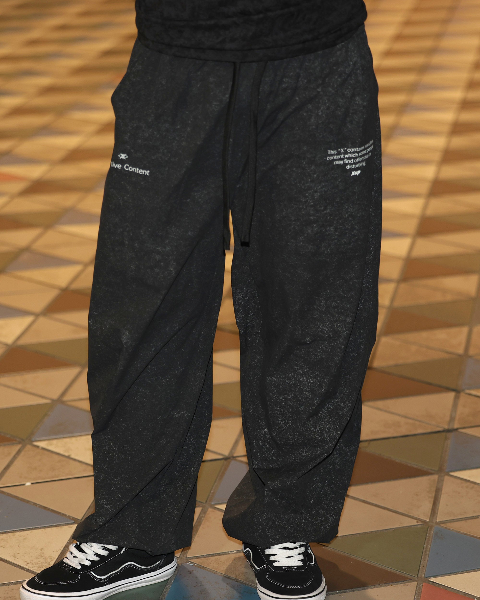 Xup ブラックパンツ BLACK VINTAGE PANTS black – XUP