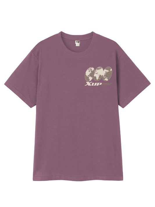 XUP WORLD Tshirt bordeaux