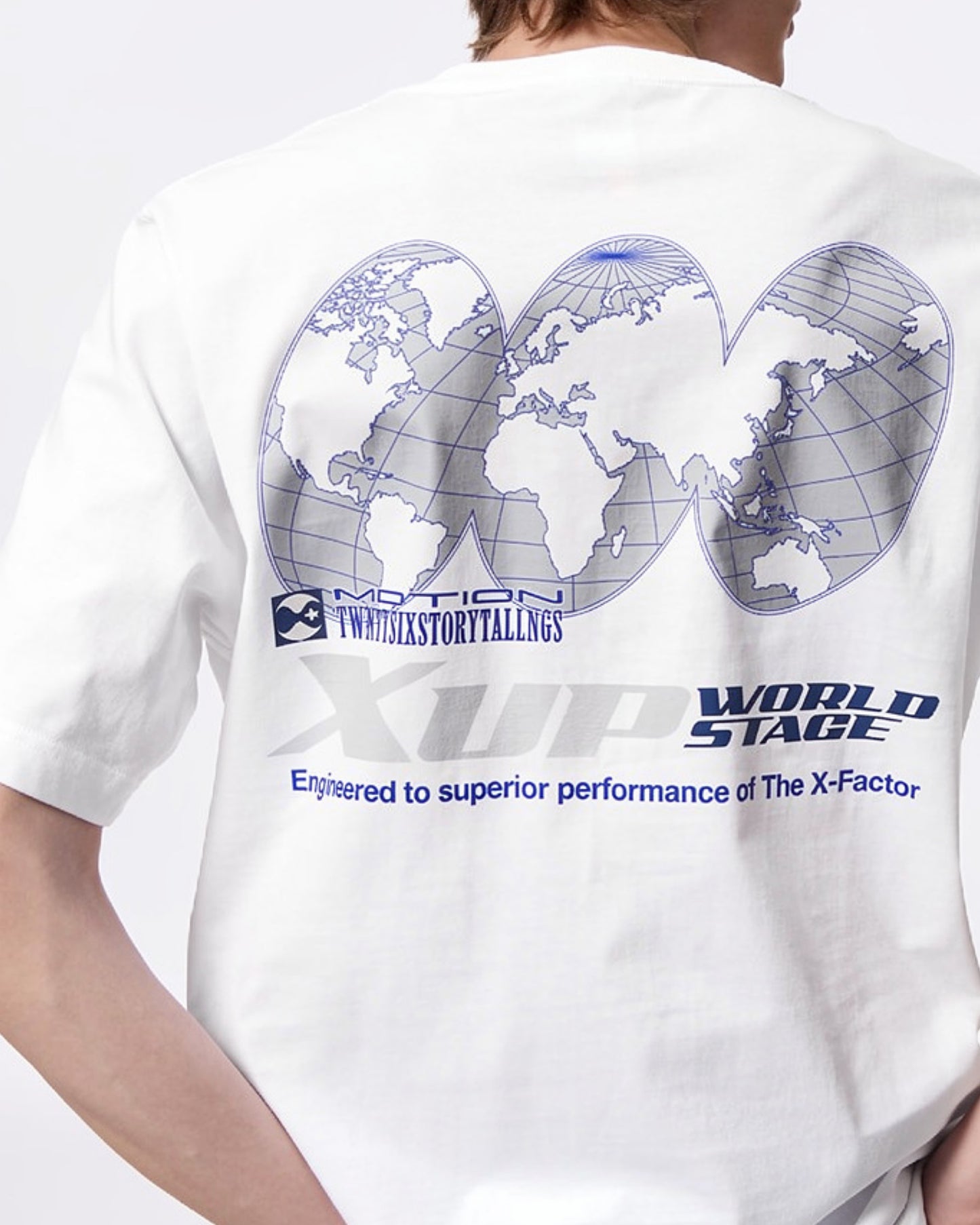 XUP WORLD Tshirt white