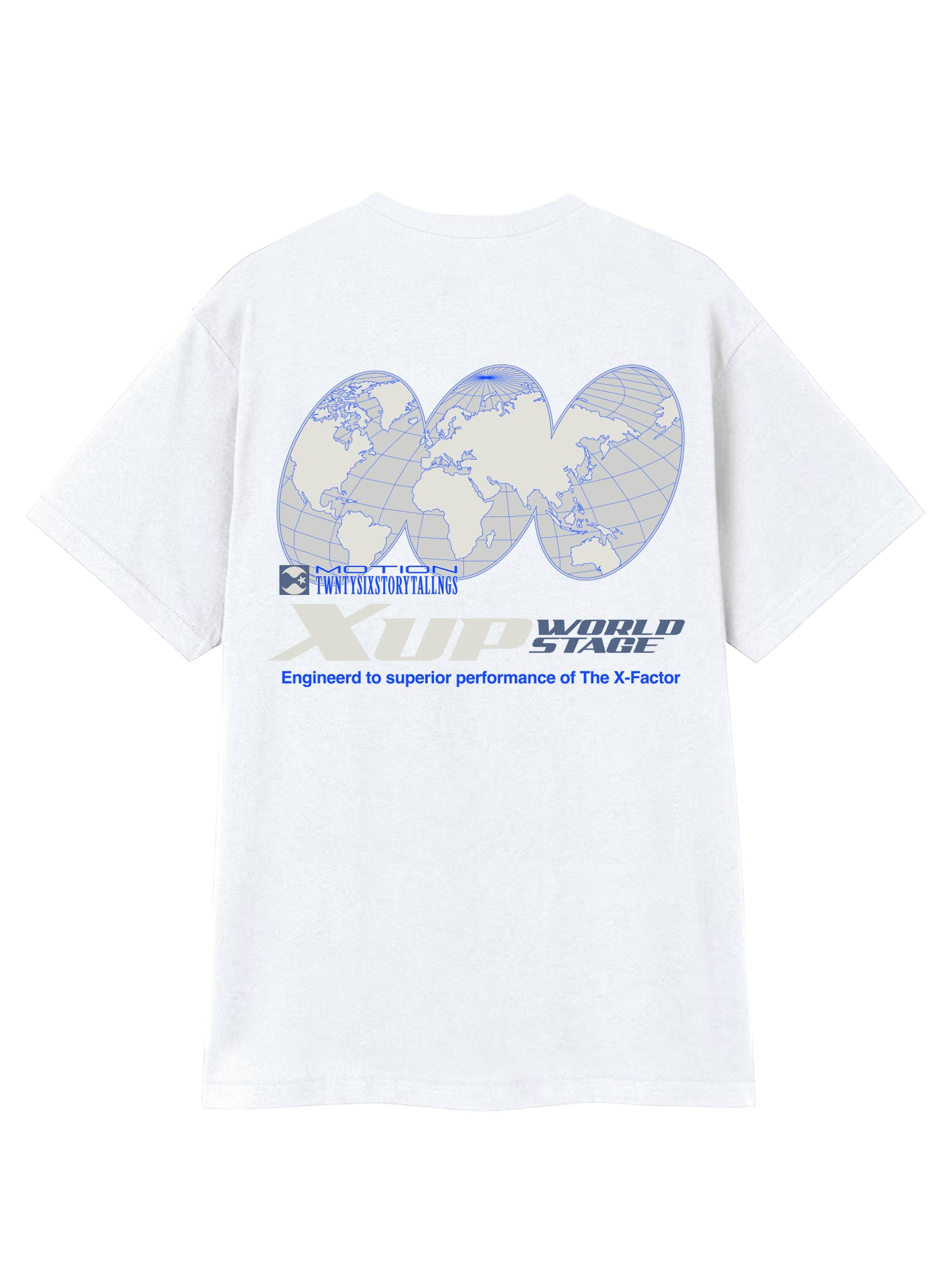 XUP WORLD Tshirt white